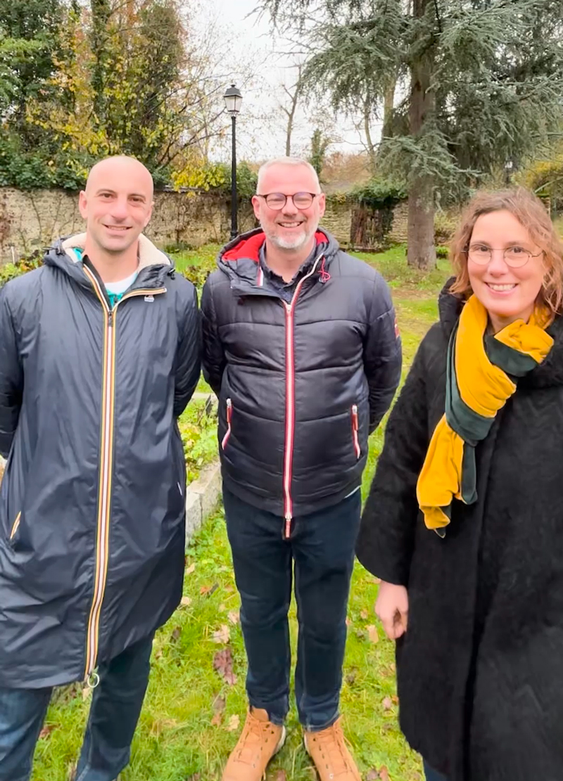 EPB-Video_2 Vignette de la vidéo avec Emmanuel, Christophe et Gaëlle qui reeviennet sur le premier atelier dont le thème était : Environnement et cadre de vie.